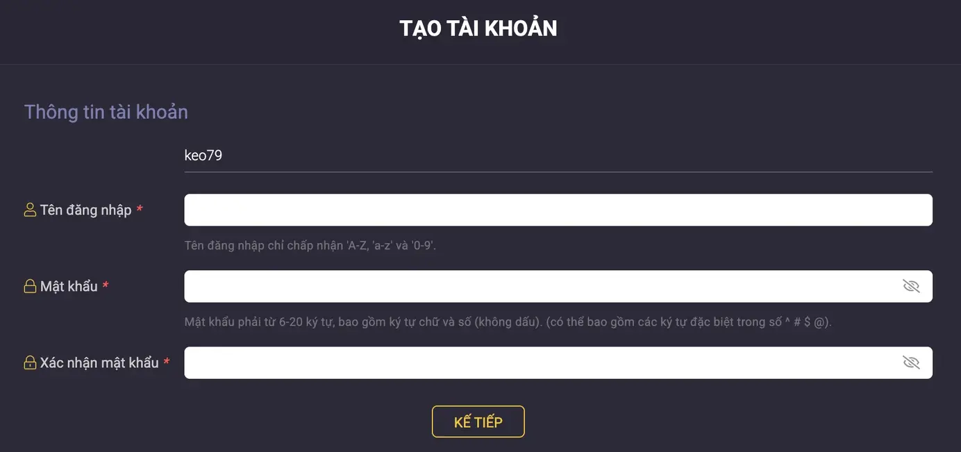 Đăng Ký Tài Khoản CPC8 Casino
